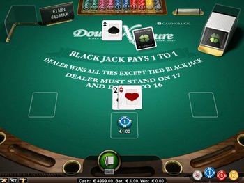 Double Exposure Blackjack
