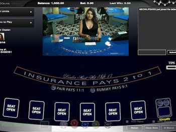 Live Blackjack Early Payout