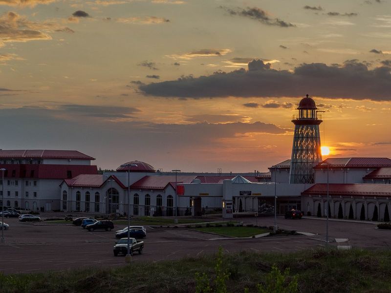 Casino New Brunswick in Moncton at sunrise