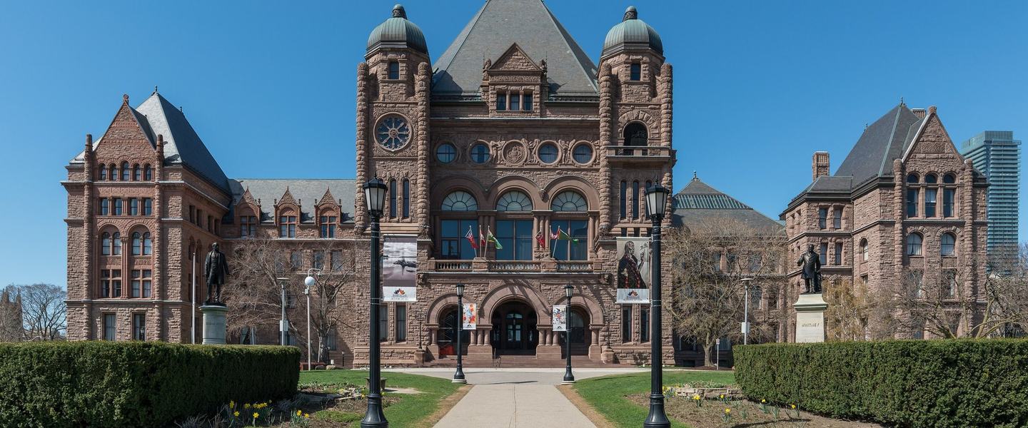Ontario Legislative Building (Queen's Park), south facade