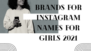 Instagram names for girls 2021